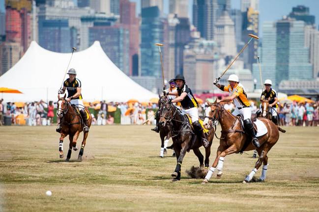 Nacho Figueras leads team Black Watch to victory at the Veuve Clicquot Polo Classic