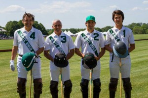 The undefeated White Birch Farm team (L to R)-Peter Brant, Mariano Aguerre, Hilario Ulloa and Santino Magrini.