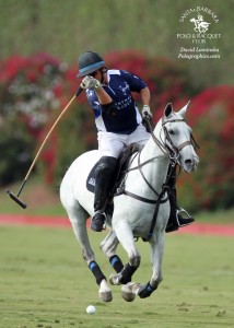 Steve Kreuger scored the winning goal in overtime to lift Maserati to a 14-13 win in overtime, earning them a berth in the USPA Silver Cup final. (Photo by David Lominska)