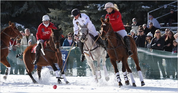 Wednesday night’s tournament draw at the St. Regis sets the playing schedule for the 2015 Aspen World Snow Polo Cup