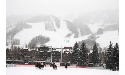 Timely Snowfall welcomes Aspen World Snow Polo Cup