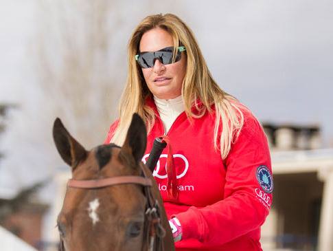 Melissa Ganzi is First Woman To Compete in St. Moritz Snow Polo World Cup 2016