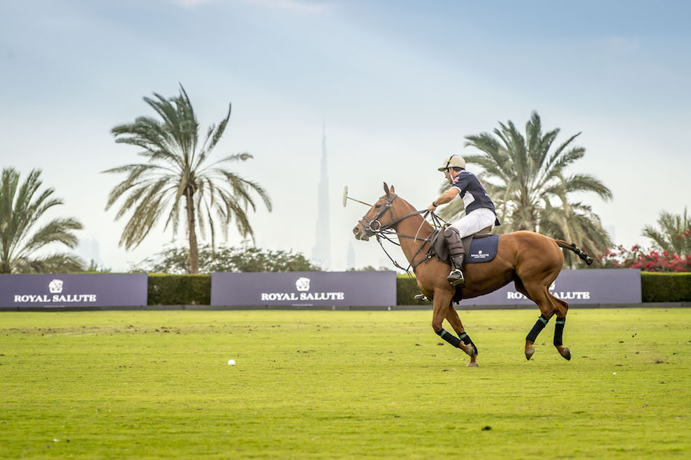 Polo Action at The Royal Salute UAE Nations Cup 2016 LOW RES