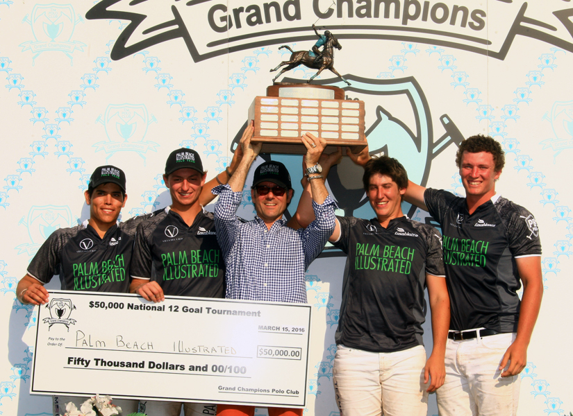 Palm Beach Illustrated/Team USPA take home the money in the $50,000 National 12-goal
