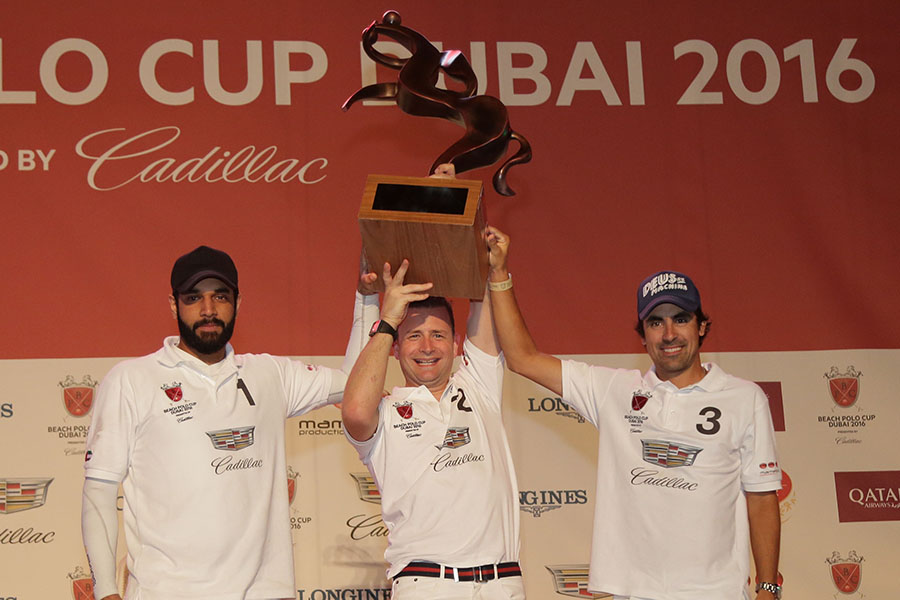 Team Cadillac Retains Title of the Beach Polo Cup in Dubai