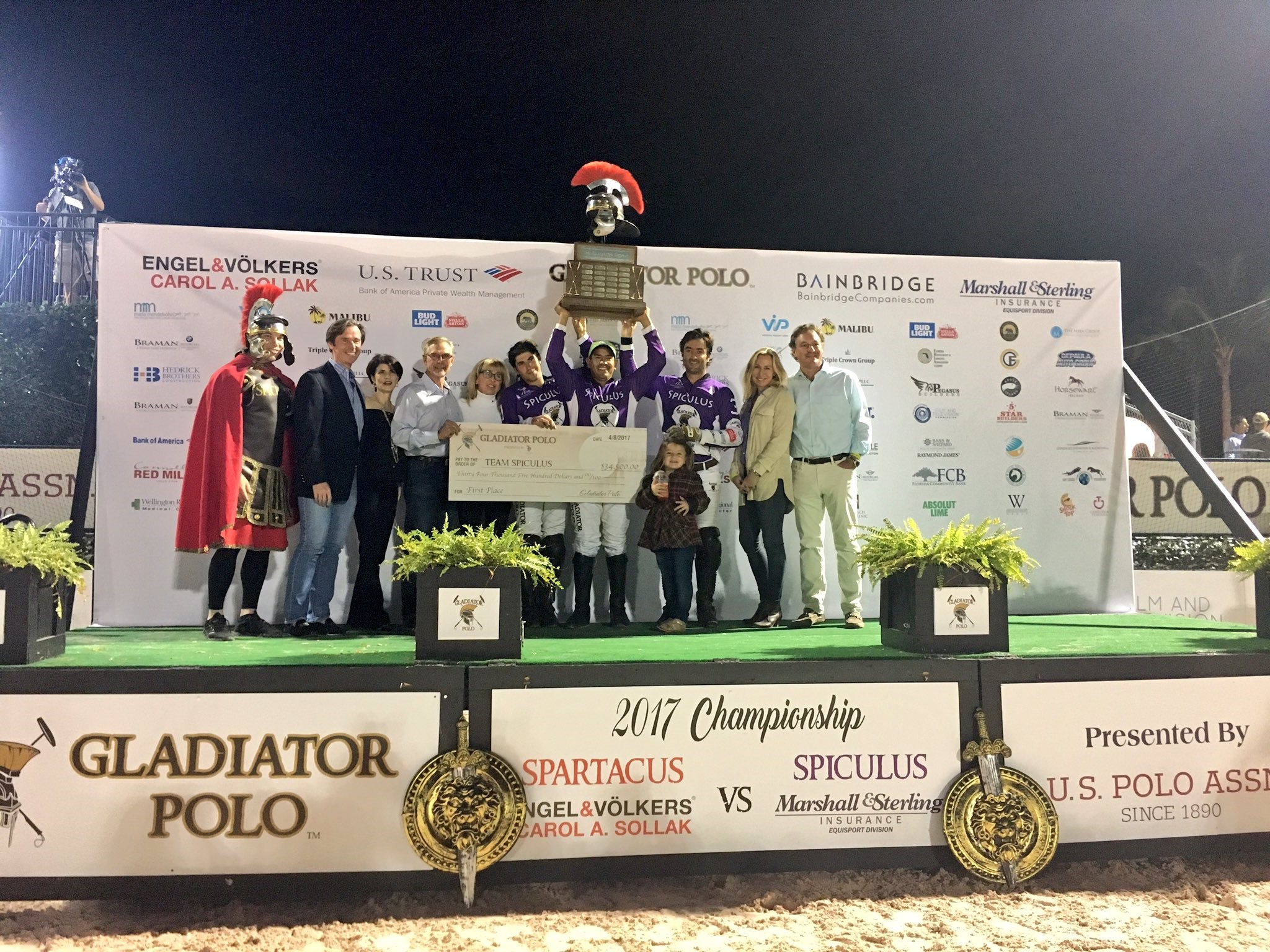 Team Spiculus wins $250,000 Gladiator Polo Final
